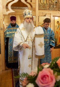 Всенощное бдение в храме в честь Рождества Пресвятой Богородицы г. Саратова