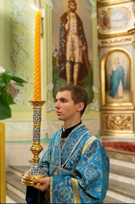 Всенощное бдение в Покровском храме г. Саратова