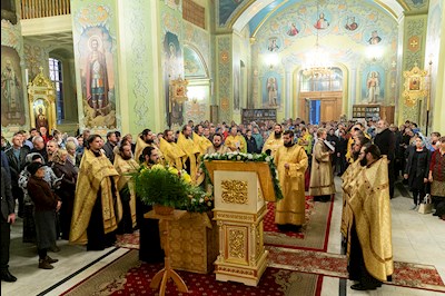 В Саратов принесен ковчег с мощами блаженной Матроны Московской
