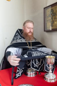 Литургия Преждеосвященных Даров в Свято-Троицком кафедральном соборе г. Вольска