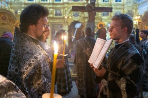 Пассия в Свято-Троицком кафедральном соборе г. Саратова