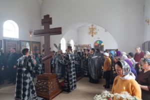Пассия в храме в честь Успения Божией Матери г.Вольска