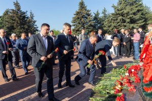 Заупокойная лития на Воскресенском кладбище г. Саратова
