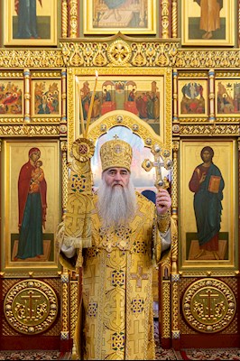 Божественная литургия в Свято-Иоанновском женском монастыре с. Алексеевка Хвалынского района