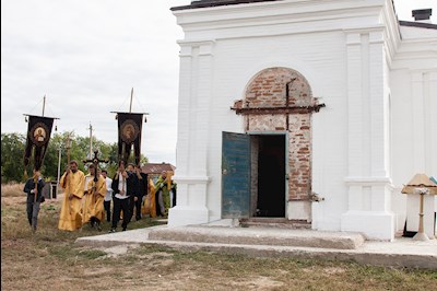 Старинный храм в Афанасьевке отметил престольный праздник