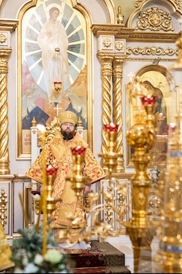 Митрополит Игнатий совершил Великую рождественскую вечерню