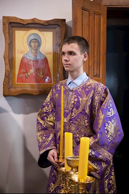 Митрополит Игнатий совершил всенощное бдение в храме в честь иконы Божией Матери «Скоропослушница» г. Шиханы Вольского района