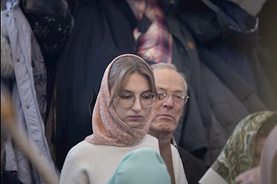 Митрополит Игнатий совершил Божественную литургию во Введенском храме Саратова