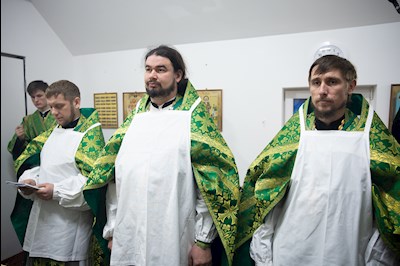 Митрополит Игнатий совершил Великое освящение храма преподобного Серафима Саровского р.п. Татищево и первую Божественную литургию в новоосвященном храме