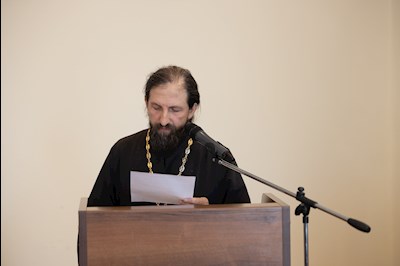 Митрополит Игнатий принял участие в защите выпускных квалификационных работ магистров в СПДС