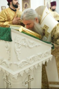 Всенощное бдение в Свято-Сергиевском женском монастыре с. Алексеевка Базарно-Карабулакского р-на