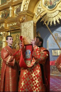 Всенощное бдение в Свято-Троицком кафедральном соборе г.Саратова