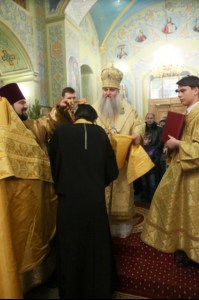 Великая Рождественская вечерня в храме в честь Покрова Пресвятой Богородицы г. Саратова