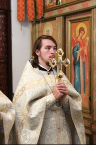 Божественная литургия в храме во имя святителя Тихона, епископа Воронежского, Задонского чудотворца г. Саратова