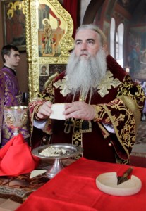 Божественная литургия в Крестовоздвиженском храме г. Хвалынска