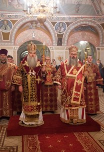 Всенощное бдение в Свято-Троицком кафедральном соборе г.Саратова