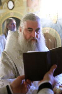 Митрополит Лонгин совершил Крещальную Литургию
