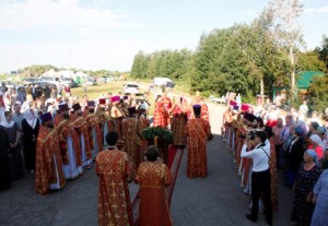 Божественная литургия в Вавиловом Доле
