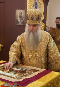 Божественная литургия в храме во имя святителя Николая Японского г. Саратова