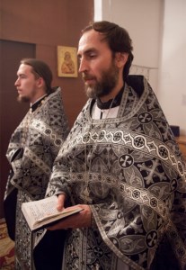 Литургия Преждеосвященных Даров в храме во имя святителя Тихона, Епископа Воронежского, Задонского чудотворца г.Саратова