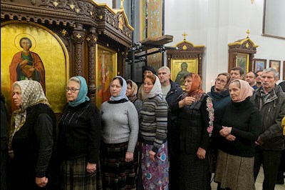 Всенощное бдение в Иоанновском женском монастыре с. Алексеевка