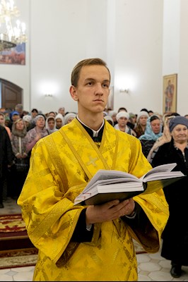 Всенощное бдение в храме святителя Спиридона Тримифунтского г. Саратова