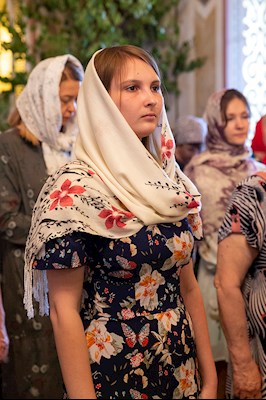 Всенощное бдение в Свято-Троицком кафедральном соборе г.Саратова