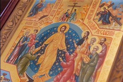 Божественная литургия в храме Воскресения Христова г. Саратова