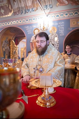 Митрополит Игнатий совершил Божественную литургию в Свято-Троицком кафедральном соборе г. Саратова
