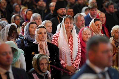 Митрополит Игнатий принял участие в Божественной литургии и торжествах в день тезоименитства Святейшего Патриарха Кирилла