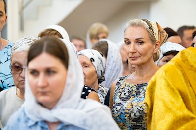 Митрополит Игнатий совершил всенощное бдение в Петропавловском храме г. Саратова