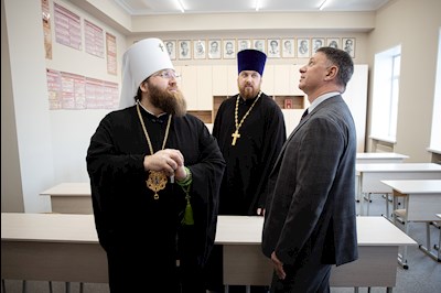 Православные гимназисты торжественно принесли присягу, вступая в «Дружину святого благоверного князя Александра Невского»