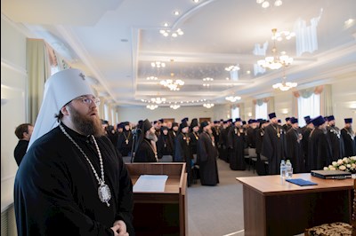 Состоялось ежегодное Епархиальное собрание духовенства