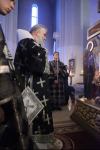 Пассия в храме во имя святого великомученика Георгия Победоносца г.Саратова