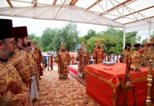 Божественная литургия в Вавиловом Доле