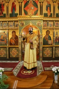 Божественная литургия в храме в честь Сретения Господня г. Саратова
