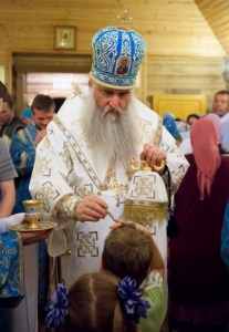 Всенощное бдение в храме в честь Рождества Пресвятой Богородицы города Саратова