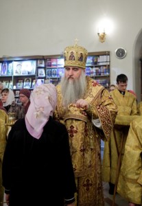 Всенощное бдение в Благовещенском храме г. Вольска