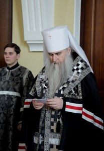 Утреннее богослужение на Архиерейском подворье — храме во имя святого апостола и евангелиста Иоанна Богослова при СПДС