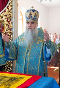 Божественная литургия в храме в честь Успения Пресвятой Богородицы п. Возрождение Хвалынского района