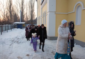 Великое освящение храма во имя святителя Иоанна Златоуста в п. Зональный г.Саратова