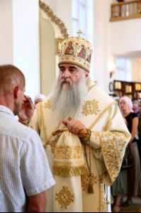 Всенощное бдение в храме в честь Казанской иконы Божией Матери г.Саратова