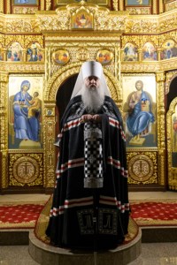Великое повечерие с чтением канона преподобного Андрея Критского в храме великомученика Георгия Победоносца г. Саратова