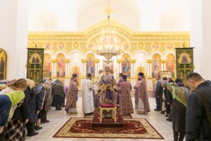 Божественная литургия в храме святителя Спиридона Тримифунтского г. Саратова