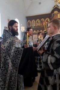 Пассия в храме в честь Успения Божией Матери г.Вольска