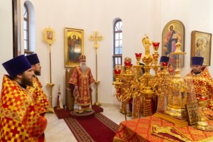 Божественная литургия в Свято-Алексиевском женском монастыре г. Саратова