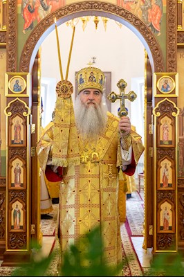 Божественная литургия в храме во имя святителя Николая Японского г. Саратова