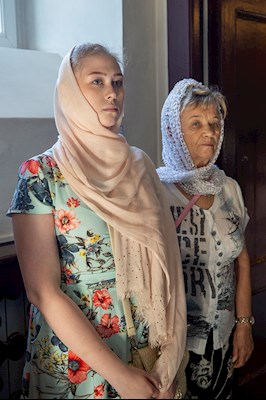 Божественная литургия на Архиерейском подворье — в храме в честь иконы Божией Матери «Утоли моя печали» г. Саратова