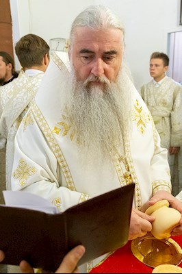 Божественная литургия в храме святителя Тихона Задонского г. Саратова