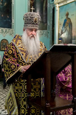 Всенощное бдение в храме в честь Сошествия Святого Духа г. Саратова